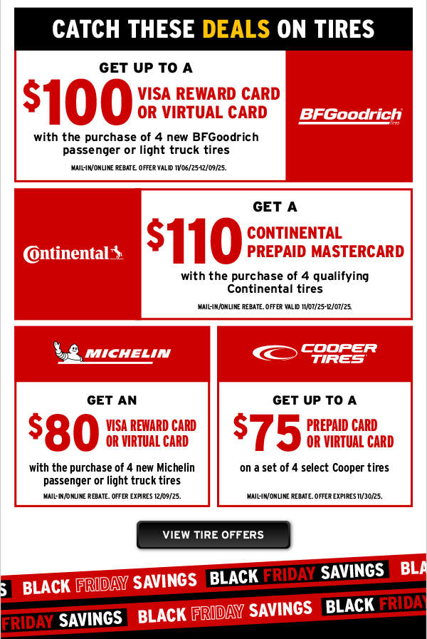 Black Friday Savings