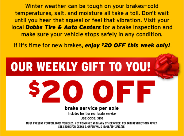 Holiday Savings
