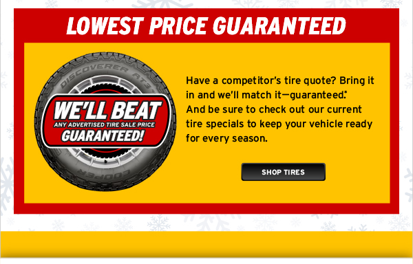 Lowest Price Guaranteed
