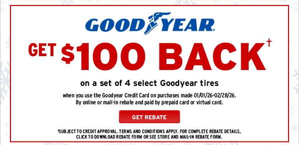 Goodyear Tires Rebate