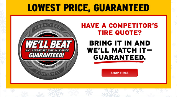 Lowest Price Guaranteed