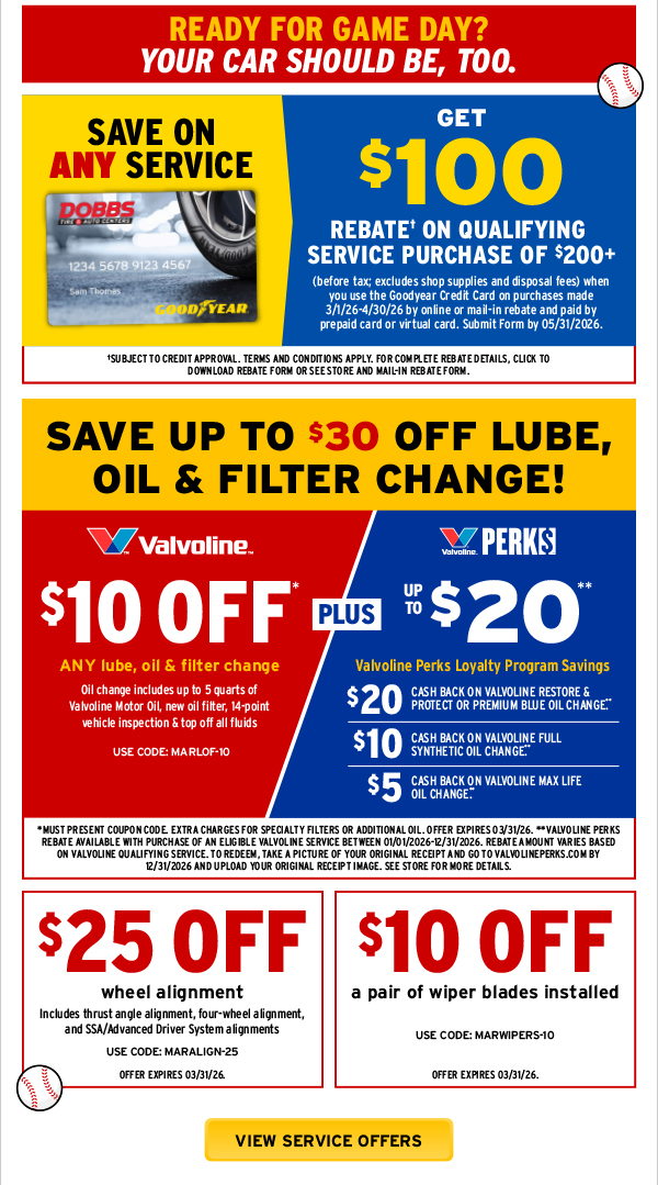 Great Savings and Value