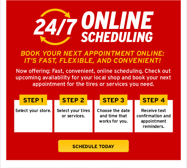 24/7 Online Scheduling