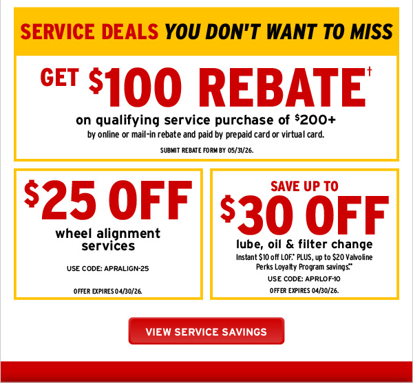 Great Savings and Value