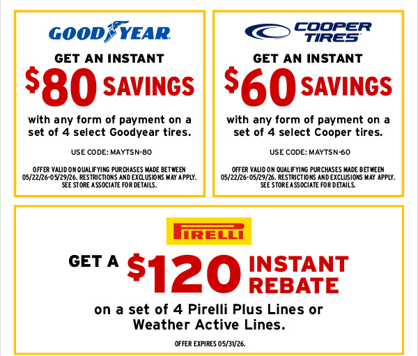 Great Savings and Value