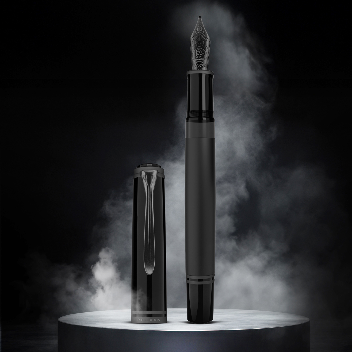 Pelikan M809 Fountain Pen - Black Matte (Special Edition)
