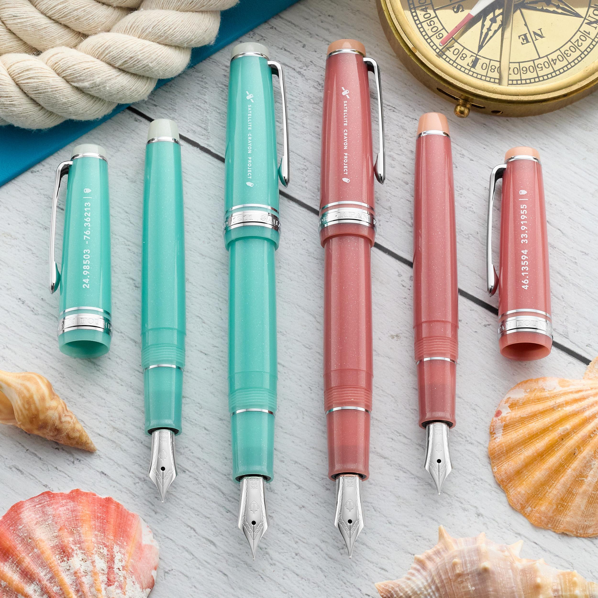 Sailor “Fountain Pen of the Seas” Collection