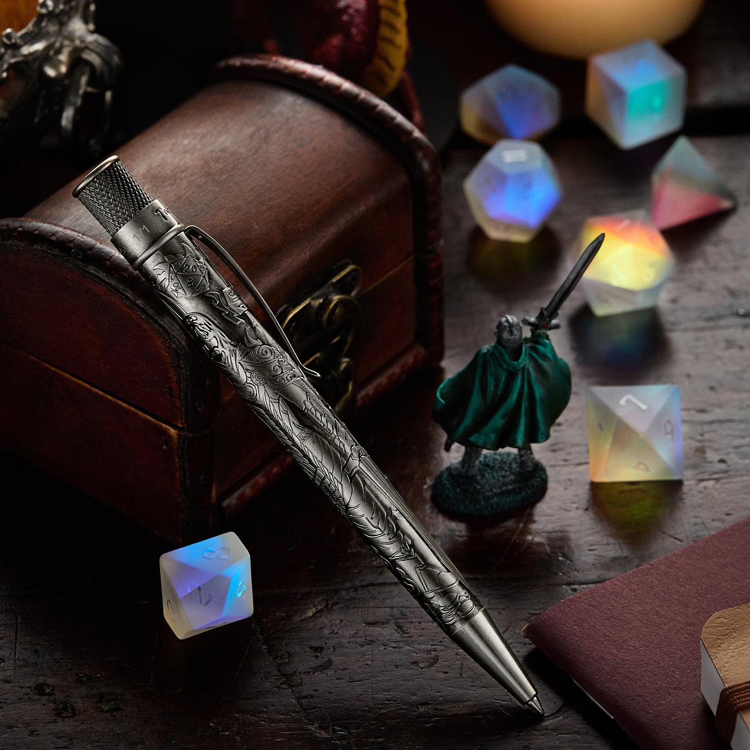 Retro 51 Tornado Rollerball Pen - Fire & Dice (Special Edition)
