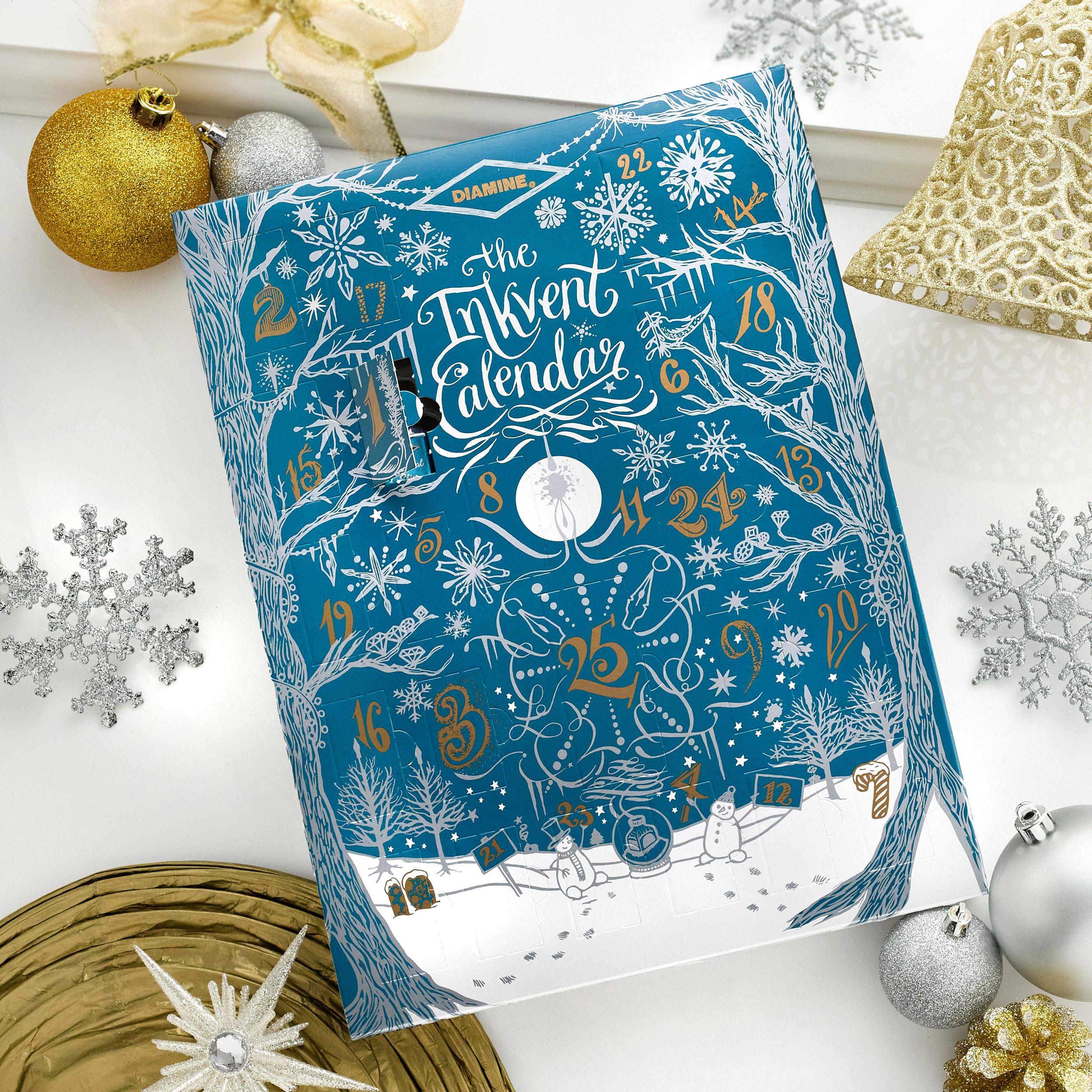 Diamine InkVent Calendar 2025 (Teal Edition)