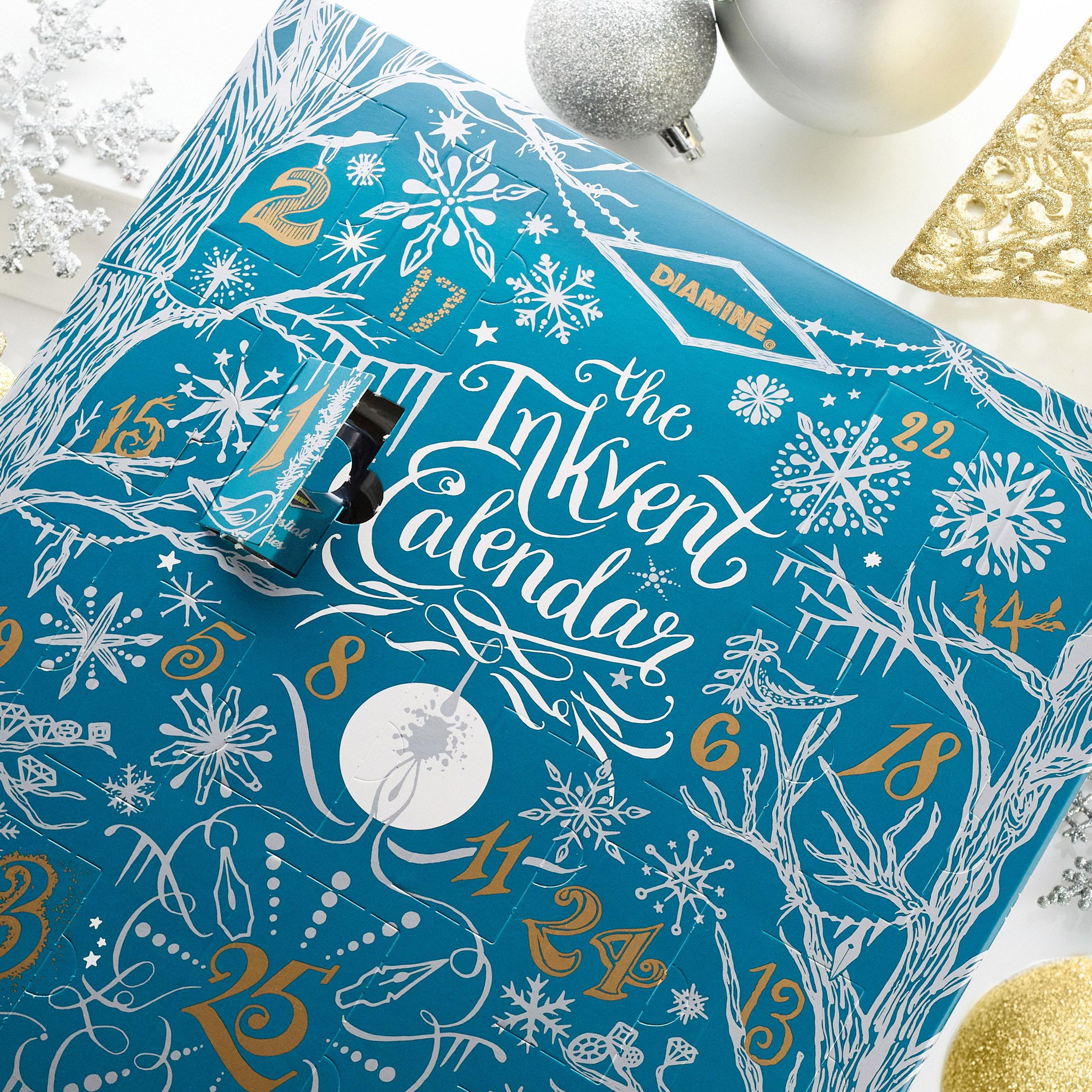 Diamine InkVent Calendar 2025 (Teal Edition)