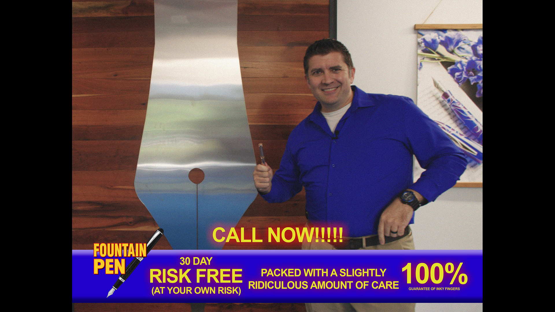 Introducing: Fountain Pen! (Classic Infomercial Spoof)