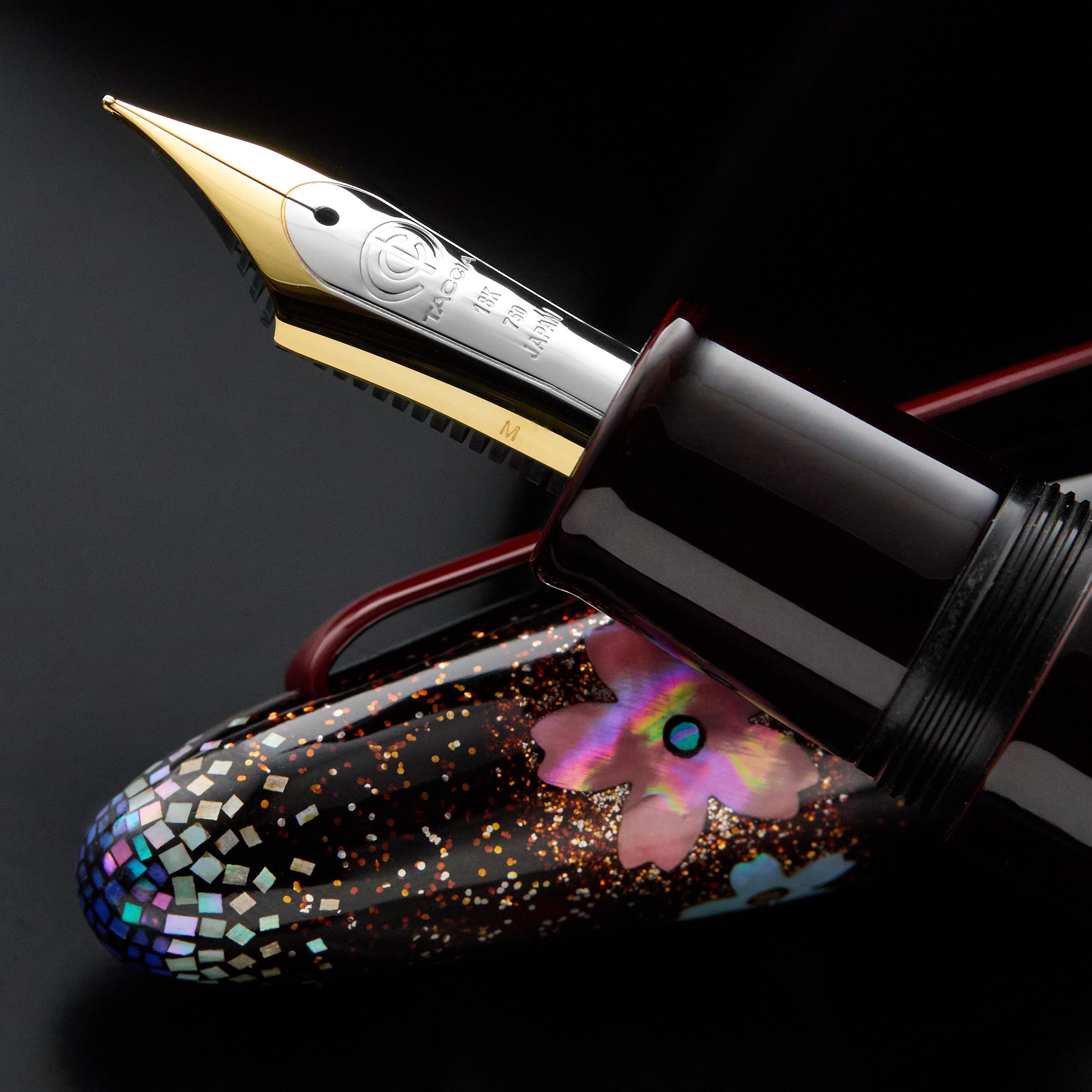 TACCIA Empress Maki-e Fountain Pen - Shidare Sakura (Limited Edition)