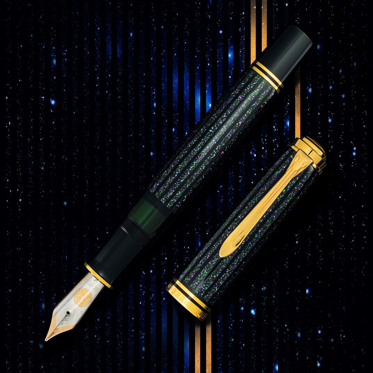 Pelikan M1000 Fountain Pen - Raden Stardust Hoshikuzu (Limited Edition)
