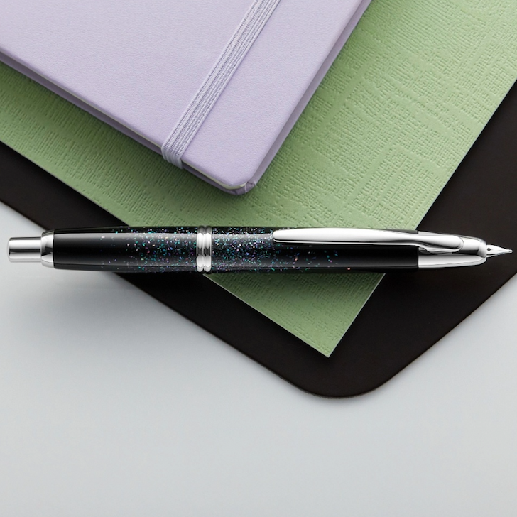 Pilot Vanishing Point Fountain Pen - Raden Galaxy