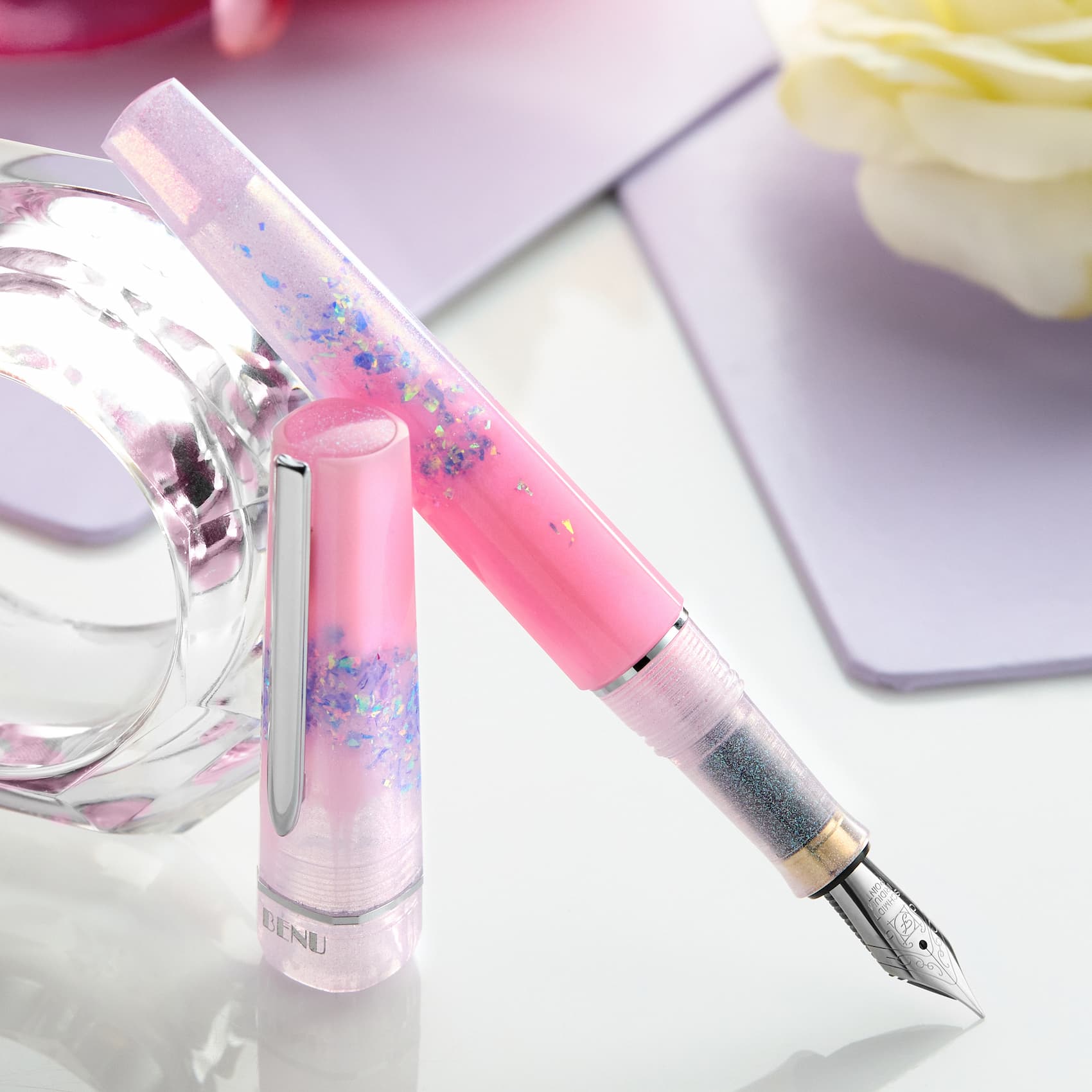 BENU Haute Fountain Pen - Rosé Reverie (Special Edition)