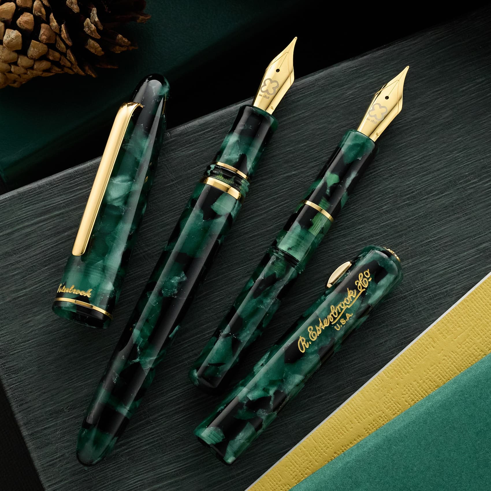 Esterbrook Evergreen Fountain Pens 