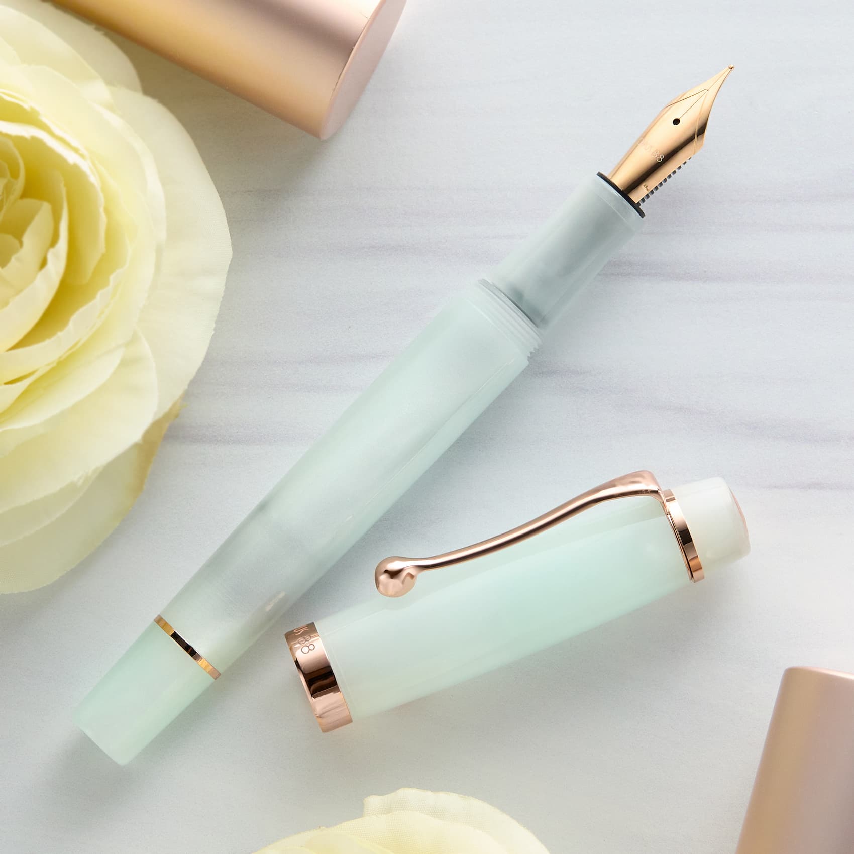 Opus 88 Harmony Fountain Pen - Cloud Dancer (Limited Edition)