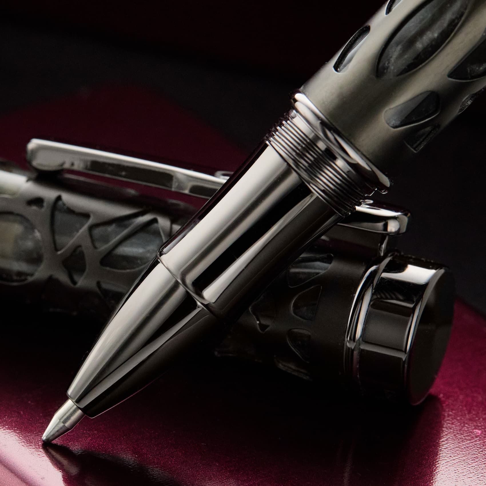 Conklin Endura Deco Crest Black Pens