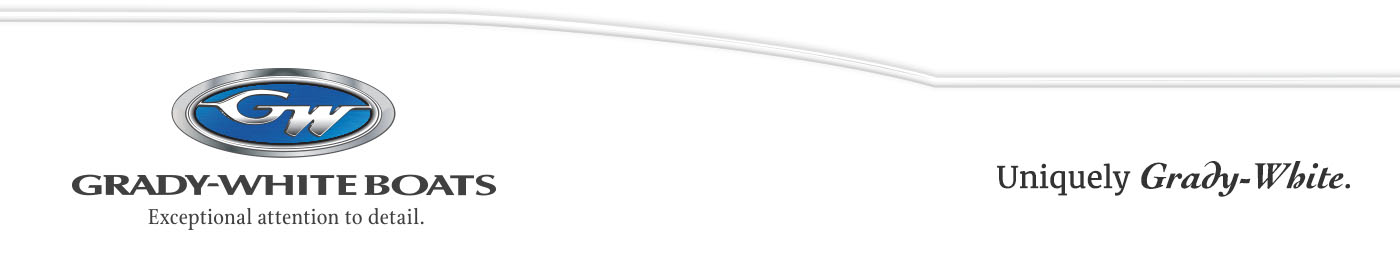 Grady-White Boats logo - text in image reads Uniquely Grady-White.