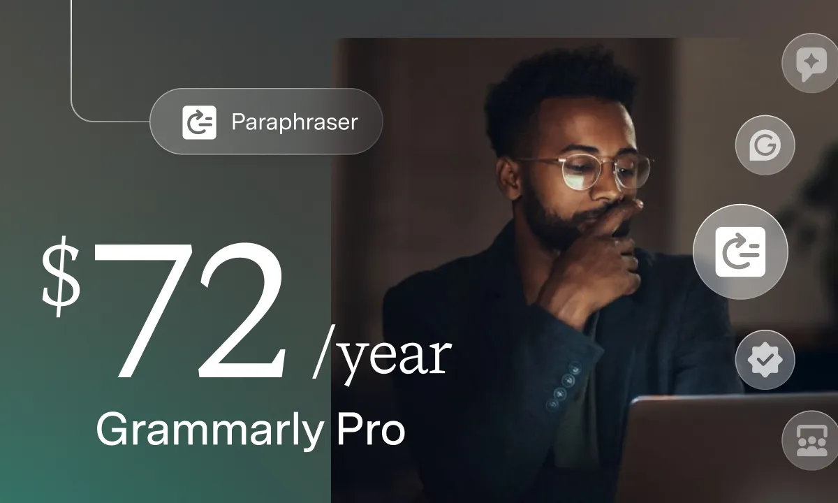 50% off a year Grammarly Pro