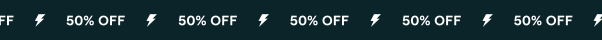 50% off