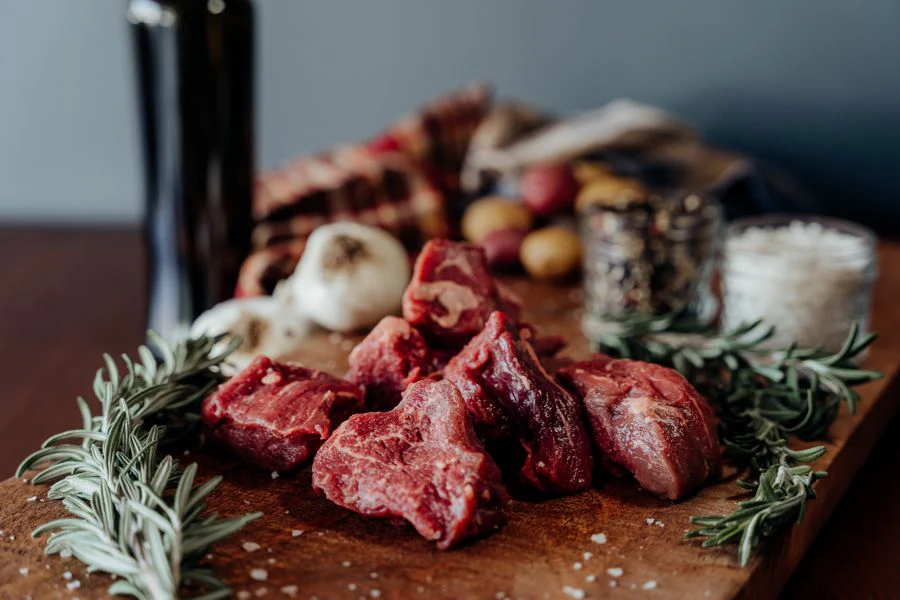 Image of Beef NY Strip Kabobs - 1 lb.