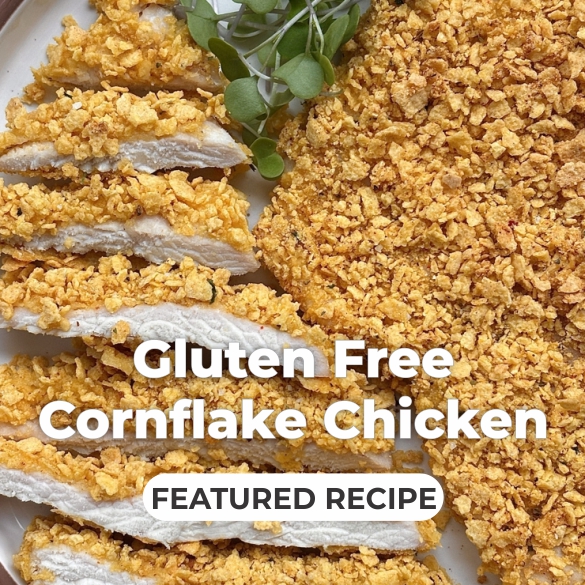 Featured Recipe, Gluten Free Cornflake Chicken