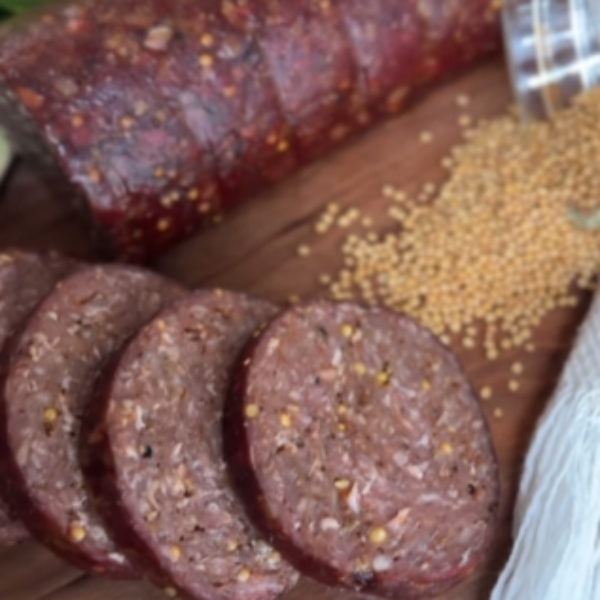 @TashaTindall, Summer Sausage Recipe