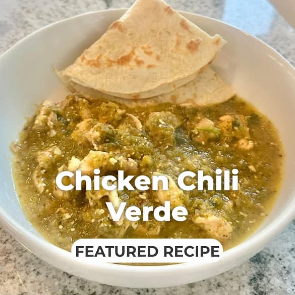 Chicken Chili Verde by Jacqueline Anderson 
