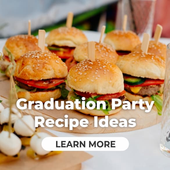 Recipe Ideas for Graduation Parties by Ashley 