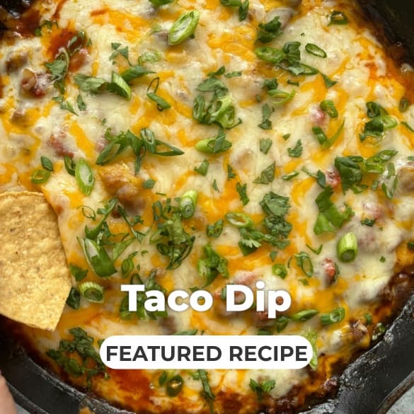 Featured Recipe, Alli Heiman, Taco Dip