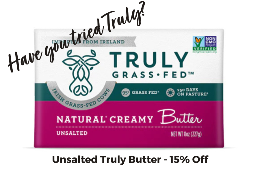 Truly unsalted 15% off