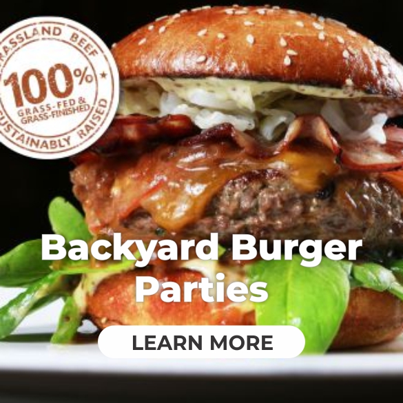Lifestyle Feature - Backyard Burger Party