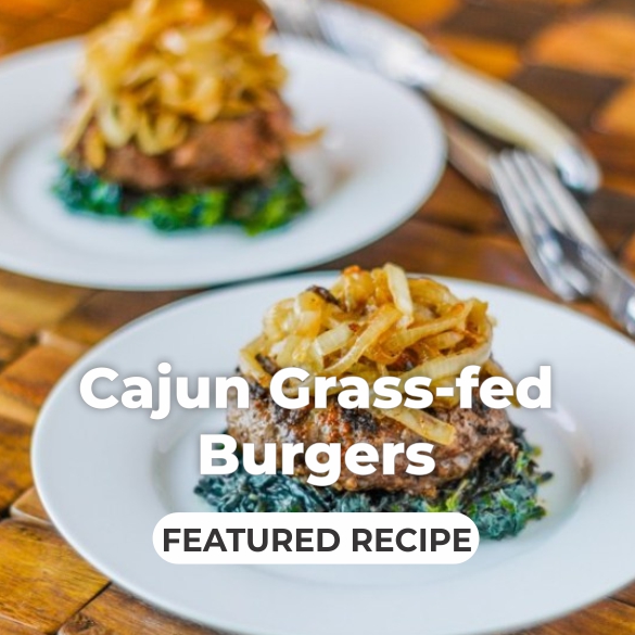 Featured Recipe - Cajun Burgers