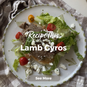 Recipe Block - Homemade Lamb Gyros