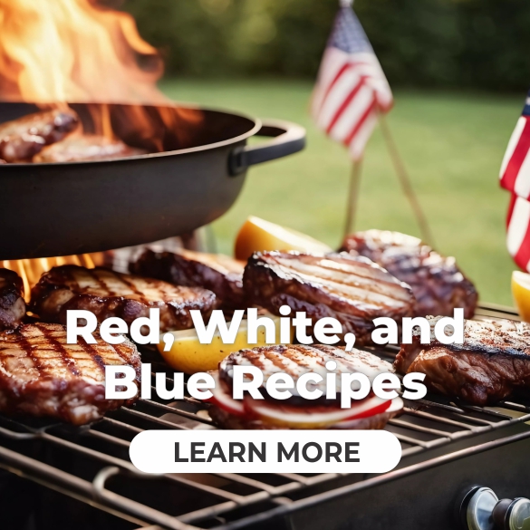 Red White and Blue Recipes