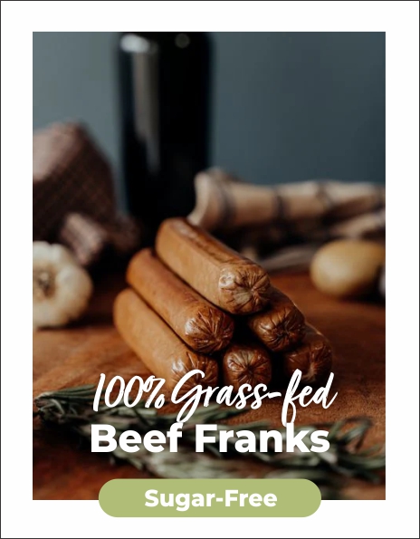 grass-fed beef franks