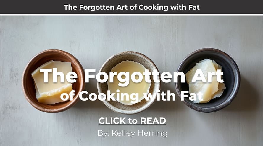 Kelley Herring, Cooking with Fat