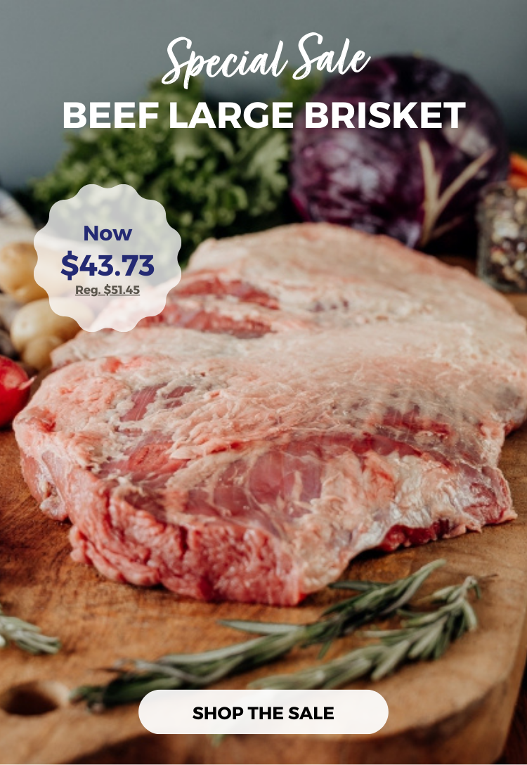 Beef Large Brisket On Sale