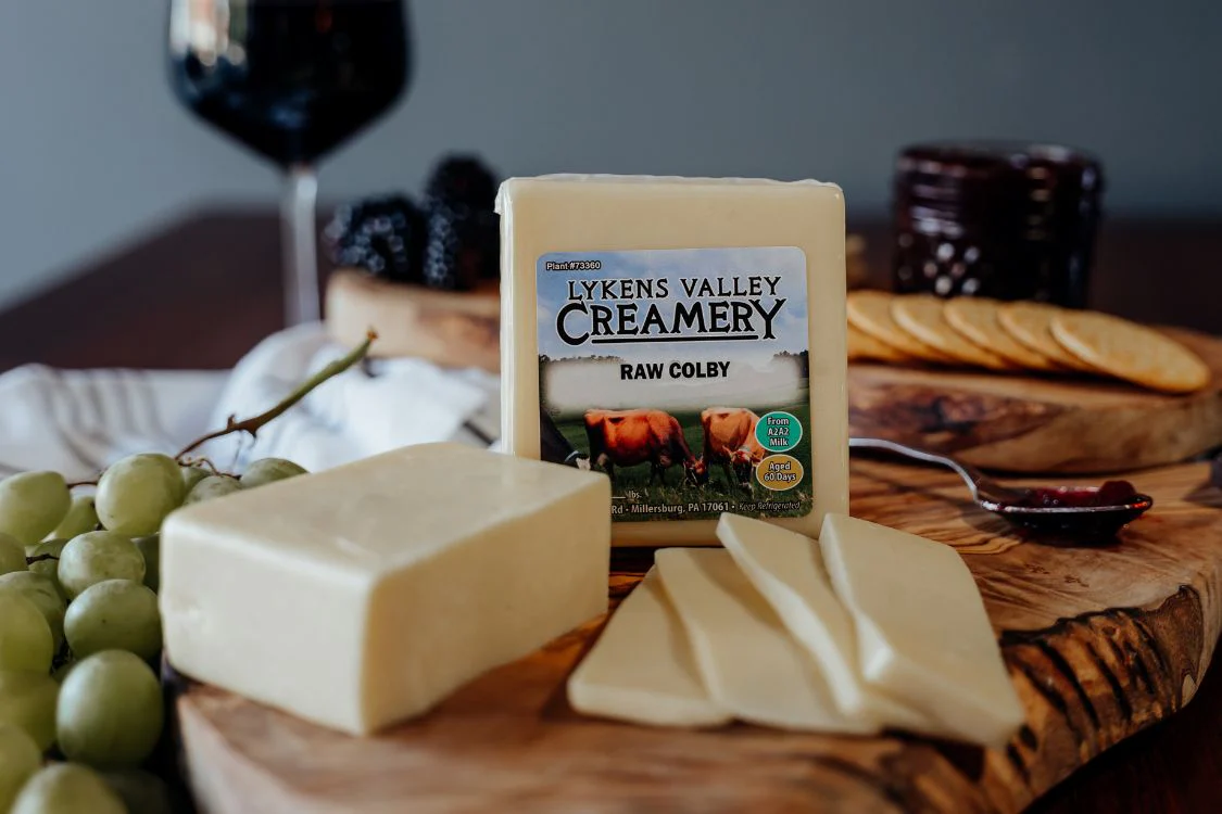 Image of Raw Grass-Fed Colby Cheese - 10.5 oz.