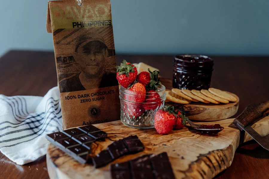 Image of 100% Dark Chocolate ZERO Sugar Bar