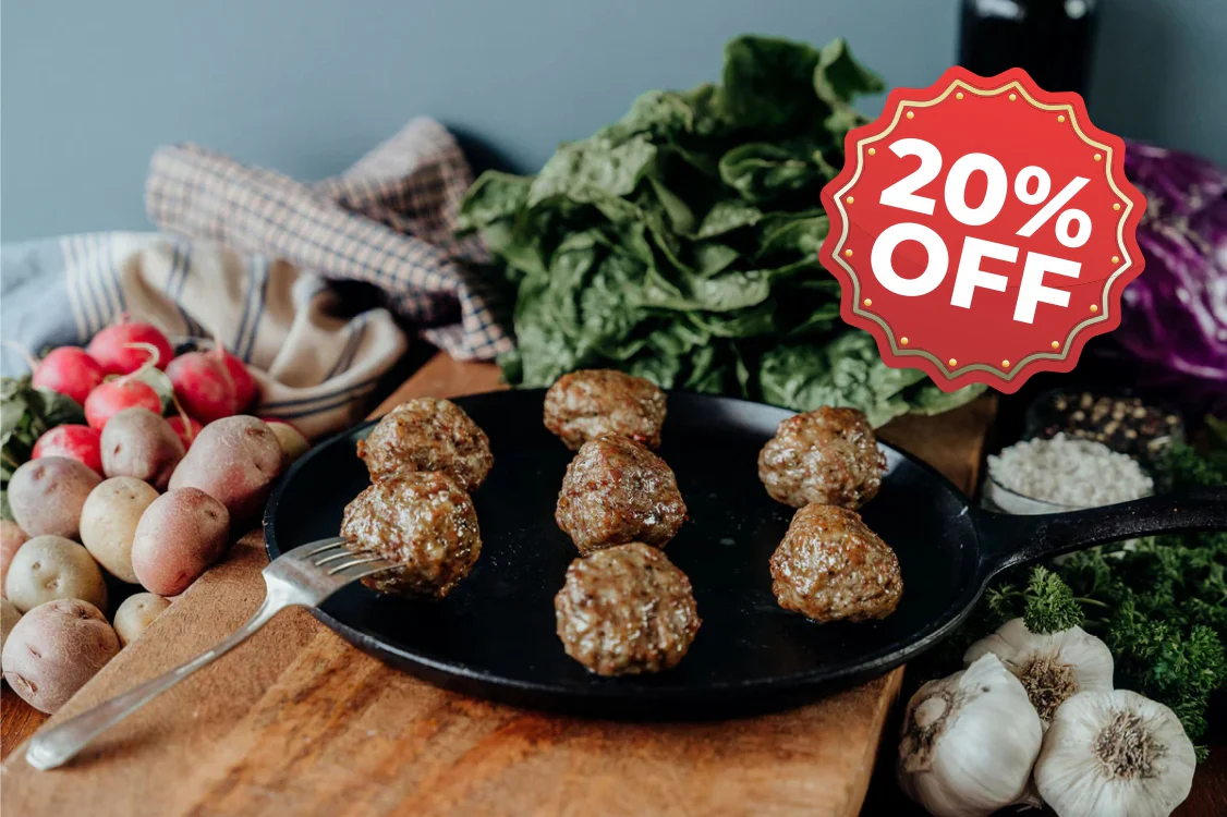Image of Sugar-Free Pork Meatballs 