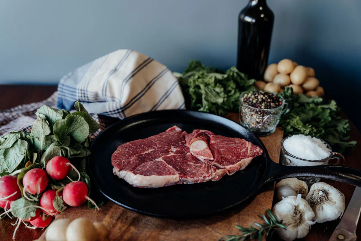 Image of Leg of Lamb Steak (Bone-In) - 11 oz.