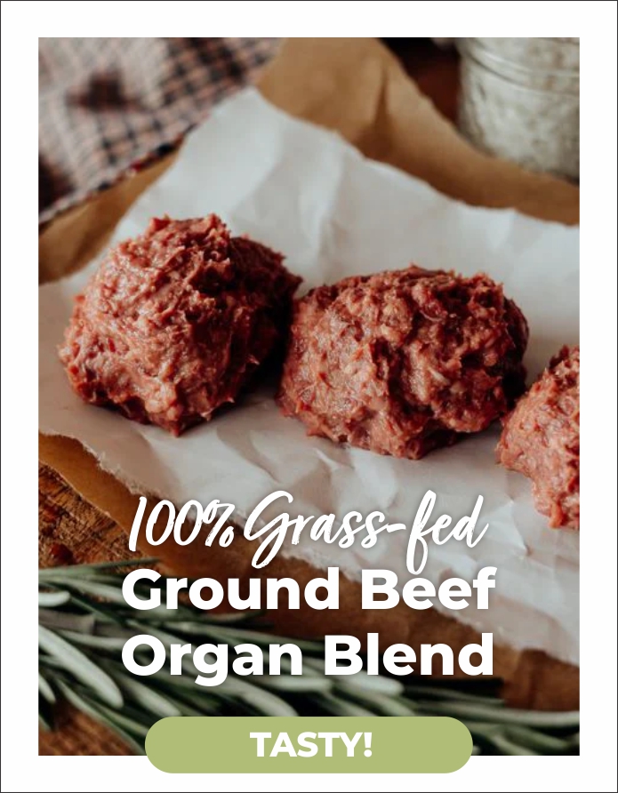 75% Lean Ground Beef and Organ Meat Blend