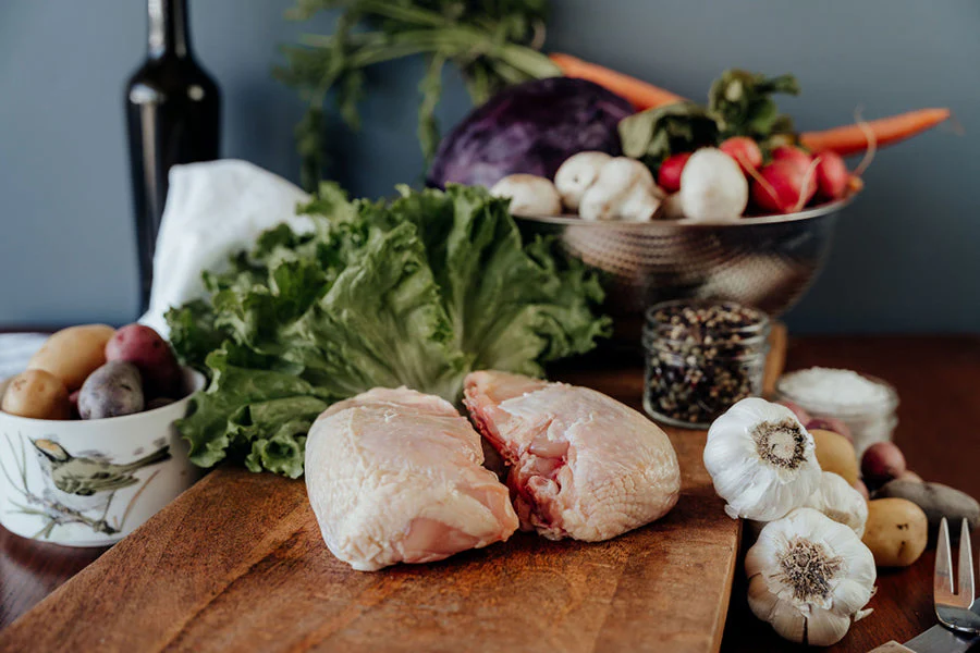 Image of Pasture-raised Bone-In, Skin-On Chicken Breast - 1.75 lbs.