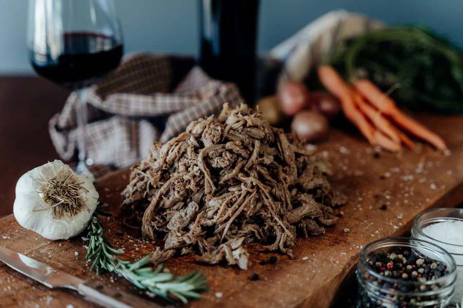 Image of Plain Slow Roasted Shredded Beef - 1 lb.