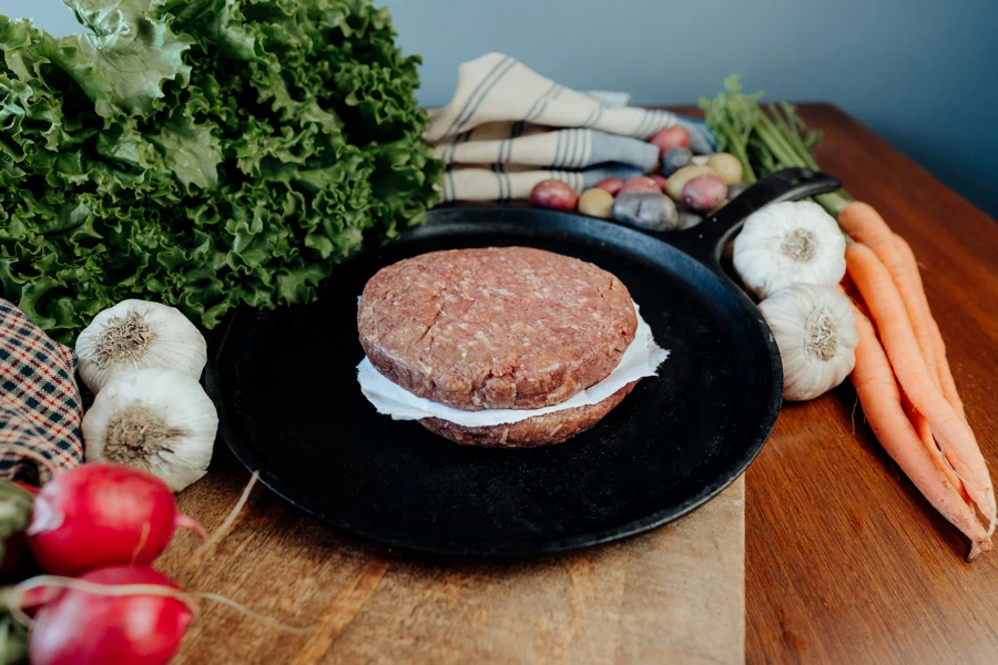 Image of Ground Sirloin Beef Steak Patties - 2 (8oz)
