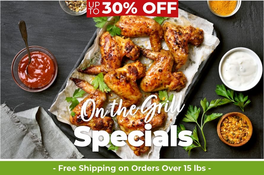 Grilling Specials, wings