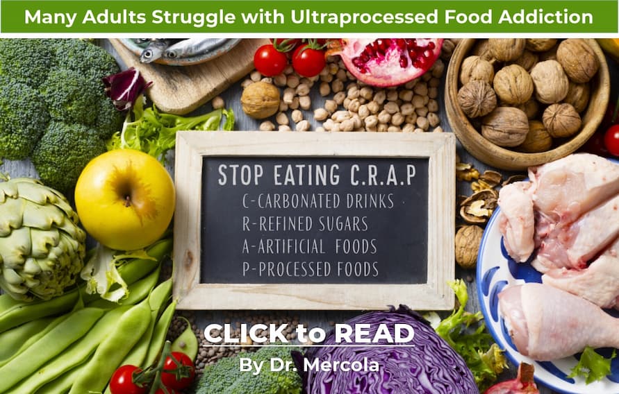 Mercola, ultraprocessed food addiction