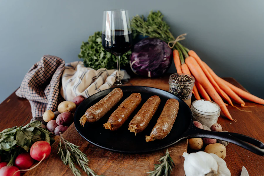Image of Sugar Free Polish Kielbasa Beef Sausage (Fully Cooked) - 1 lb pkg